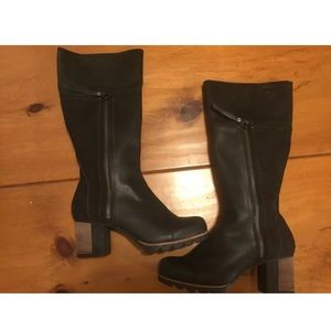 SOREL Addington Tall Leather Riding Boot Size 7